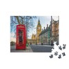 puzzleYOU: 200 Piece Puzzle - Telephone Box and Big Ben,