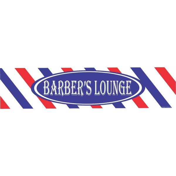 sign chicken BARBER'S LOUNGE- barber shop supplies, barber supply, salon,