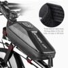 Lixada 2L Waterproof Bicycle Bag for Front Tube Eva Hard