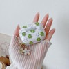 MINSCOSE Compatible with AirPods Pro Clear Case,Cute Cartoon Flower Pattern