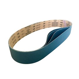 Starcke 2 X 36 Inch Sanding Belts Zirconia Cloth Narrow Sander Belts (6 Pack, 80 Grit)