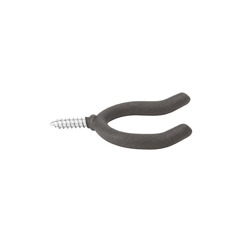 National Hardware N112-026 2123BC Large Double Screw Hook in Vinyl