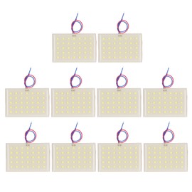 10Pcs SMD LED Lamp Bulb Board Panel 5W 3.2V 3.7V for Pillar Lawn Light Electron Component