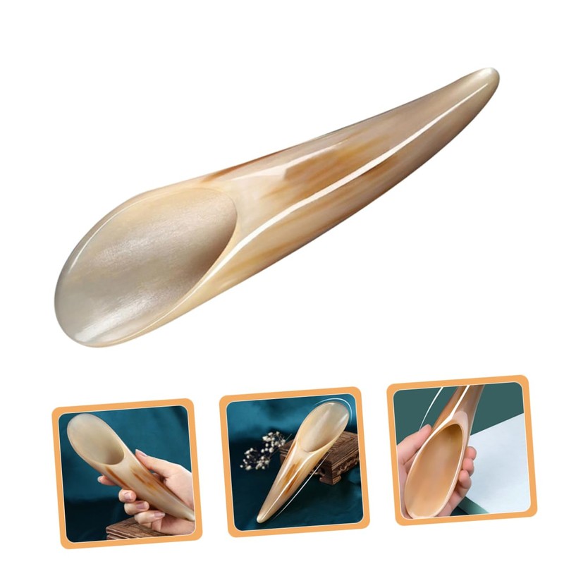 Healeved Versatile Body Massager Natural Buffalo Horn Gua Sha Tool