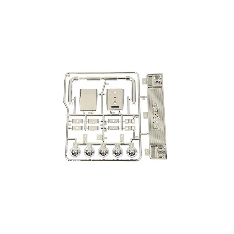 Tamiya Super Clod Buster 58321/58423 Swivel Chair 300004894 Pieces, Chrome