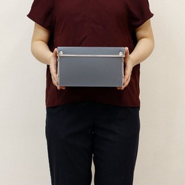 Bestco ND-9025 Moetti Walk-in Closet Multi-Storage Storage Box XS Gray