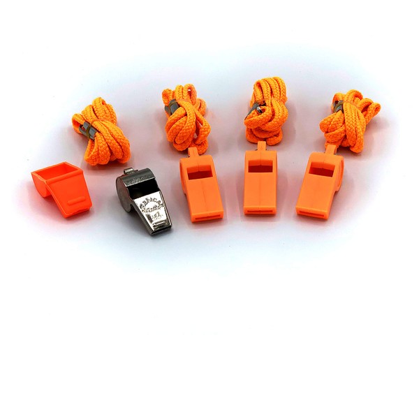 American Whistle Corporation Personal Safety Whistles With Lanyards- Emergency Whistles
