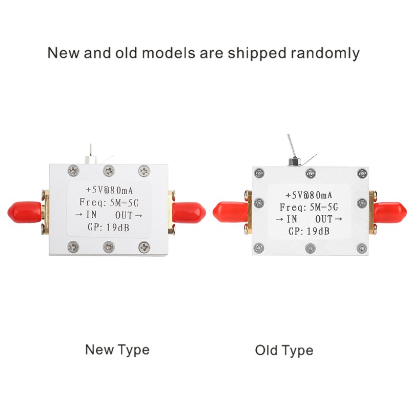 5M-5GHz Wideband RF Signal Amplifier Gain 19dB@2G Broadband Amplification
