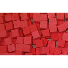 Oasis Rainbow Mini Cube 2 x 2 x 2 cm Red 300 Floral