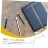 ORFOFE 2pcs Transparent T Ruler Measuring Ruler for Students Drafting