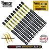 10 x SabreCut SCPZ389_10 89mm PZ3 Magnetic Impact Screwdriver Driver