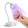 YOKE FELLOW Mini Nail UV Lamp - Gooseneck UV Nail
