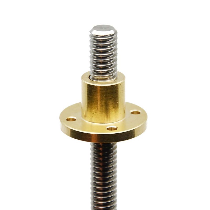 ReliaBot 300mm T10 Tr10x2 Lead Screw and Brass Nut Kit