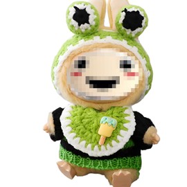 17cm Doll Clothes Set - Chic Fashionable Outfits for 17cm Dolls - Premium Fashion Dresses with Accessories - Just Clothes (LABB6635)