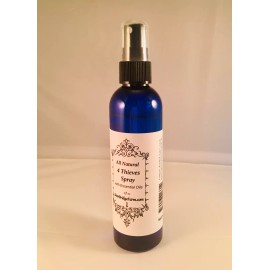 Bear Bridge Farm 4 Thieves Spray with essential oils, All Natural, Bear Bridge Farm, 4 fl oz