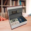 Locking Diversion Book Safe, Cash Hider, Combination Lock, Pack of