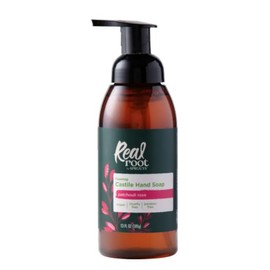 Real Root Foaming Castile Hand Soap, Patchouli Rose, Vegan Friendly, Cruelty Free, 13 Fluid Ounce (Pack of 6)