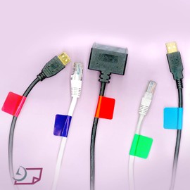 8-1/2 x 11" Neon Color High Light Fluorescent Labels for Laser & Inkjet Printer (RED Fluorescent, 2.5" Round - 12 Per Page | 1200 Labels)