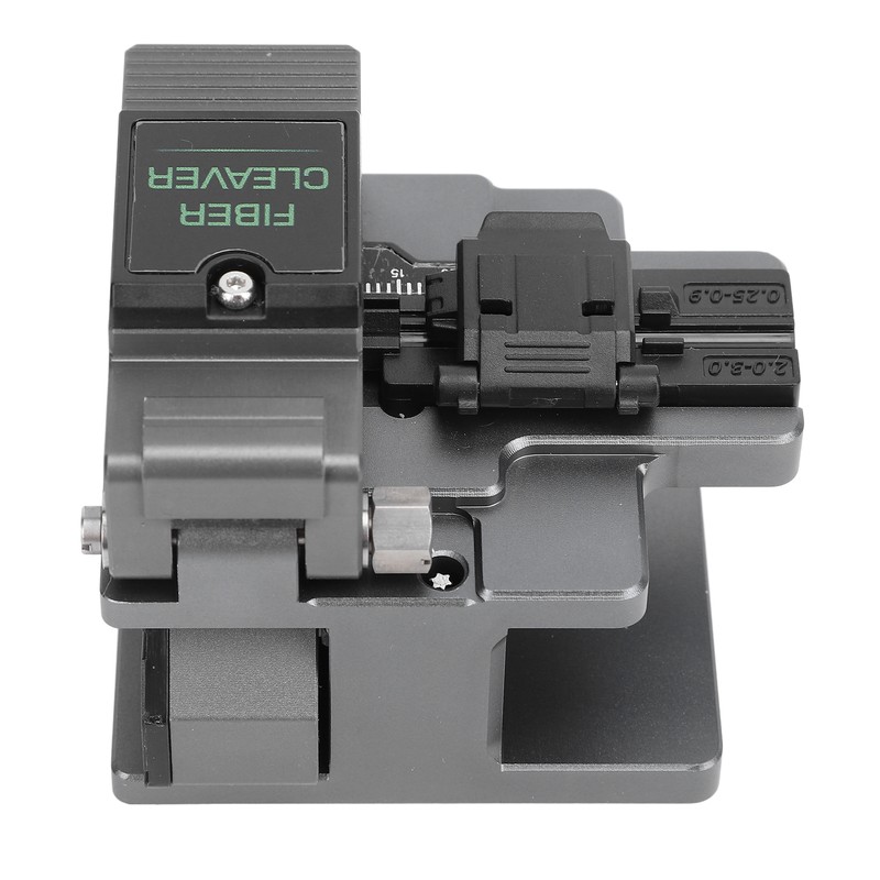 High Accuracy Fiber Cleaver Tungsten Steel Blade Automatic Return Optical