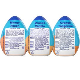 Mio Energy Water Enhancer Variety Pack, 1.62 fl oz, 3 Flavors (Mango Peach, Orange Vanilla, Orange Tangerine) with Caffeine and B-Vitamins, Zero Sugar