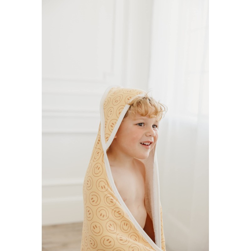 Copper Pearl Toalla de baño con capucha de punto prémium