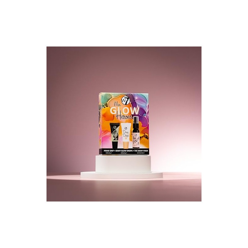 W7 Mini Glow Heroes Set - Travel Size Makeup Minis