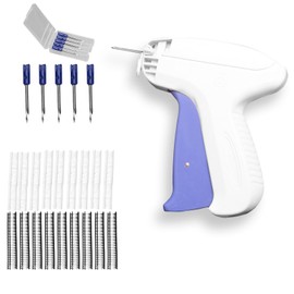 Stitchy Quick Clothing Fixer Micro Stitch Tag Gun Tool Easy for Garment Repairs Clothing Sewing Quilting Hemming Fine Stitching Tagging Clothes with 5 Needles 1000 Fasteners