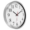Foxtop Wireless Wall Clock Silent Analogue Non-Ticking 25 cm Easy
