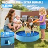 FunBy Foldable Dog Pool, Kiddie Pools Hard Plastic for kids,
