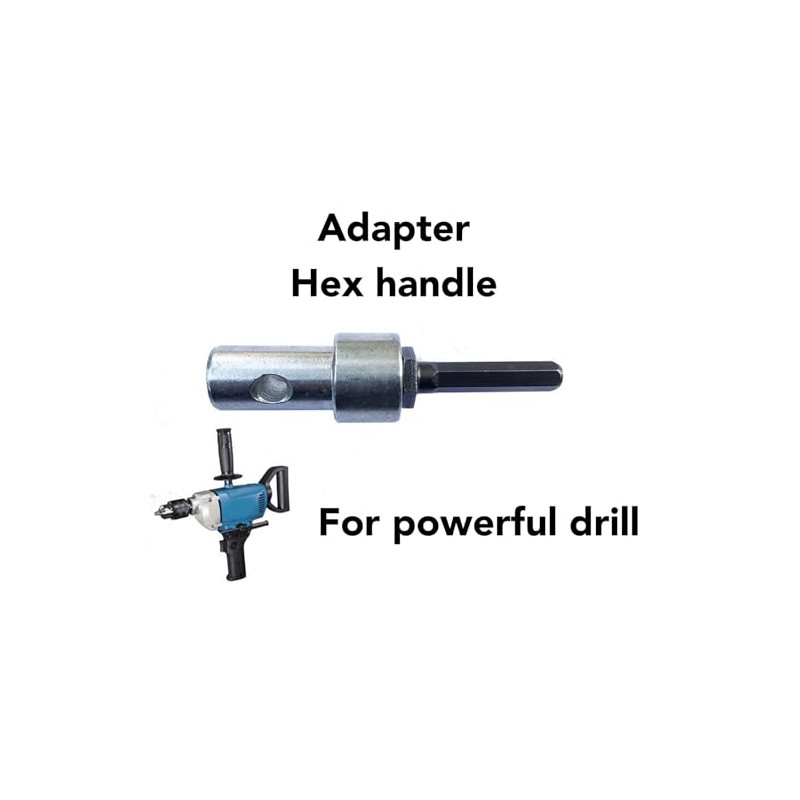 Auger Adapter 1 to 3 Drill Adapter Electric Drill to
