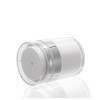 Furnido 2 Pack 1.7 oz Refillable Airless Pump Jars With