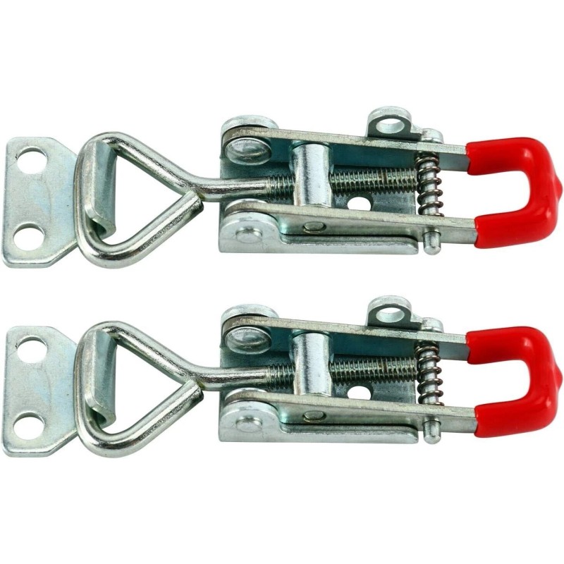 DasMarine 10Pcs Heavy Duty Toggle Latch Catches Adjustable Lock Clamp