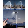 Leadzon 5000W Solar Street Lights Outdoor, 40000mAh 450000LM Super Bright