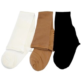 For swelling prevention, general medical equipment, elastic stockings to prevent calves. - biege