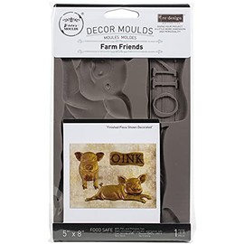 Prima Marketing Re-Design Mould 5"X8"X8mm-Farm Friends -652241