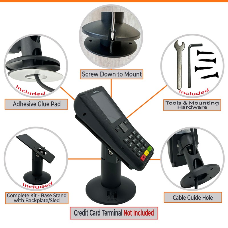 Swivel Stand for Verifone P200 & P400 - Swivels &