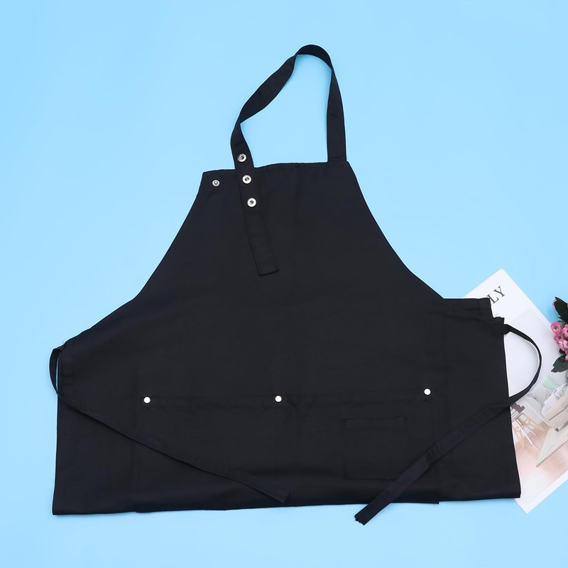 LEORX Hair Stylist Apron Waterproof Salon Apron with Pockets Adjustable