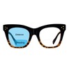 OCCI CHIARI Bifocal Blue Light Reading Glasses for Women 3.5