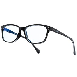 Naked Optics® Blue Light Filter Glasses for Men and Women, Glasses with Blue Filter as Screen Glasses, PC Gaming Glasses, Without Prescription - Panto, Havana.