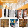 Bookends Bookends Metal Bookends Black Book Holder for Shelf Decorative