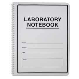 BookFactory Carbonless Lab Notebook (Scientific Ruled Format), 50 Sets of Pages - 100 Sheets Total - Duplicator [Wire-O Bound] (Made in USA)