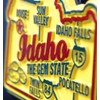 Texas Giant State Magnet by Classic Magnets, 3.9" x 3.7",