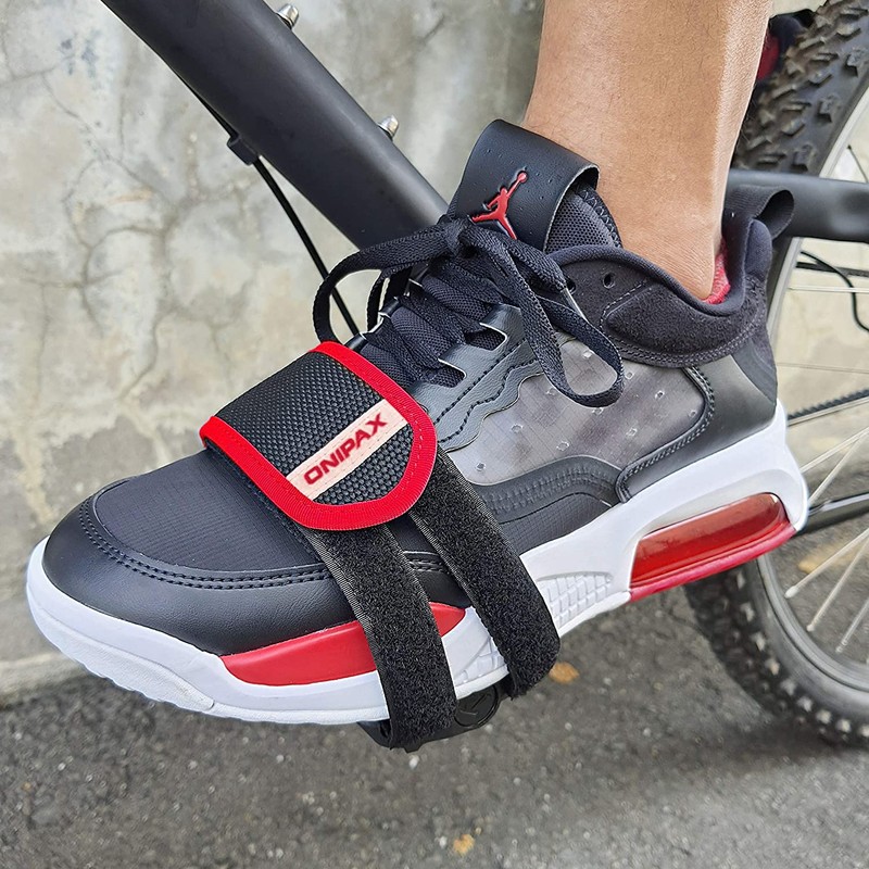 ONIPAX 1 Pair Bike Pedal Strap Toe Clips Straps Tape