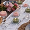 Rhytsing Set of 4 Sage Green Flamless LED Votive Candles