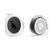 Wireless Pet Doorbell with Transmitter Receiver 4 Flashing Modes Touch