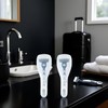 2Pcs Clear Travel Razor Case, Hard Plastic Shaver Cover with