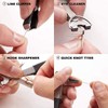 HiBD Fishing Quick Knot Binding Tool 3 Sets Stainless Steel