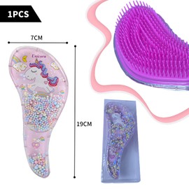 XIXKOLYU Hair Brush, Anti-Static Detangling Brush Kids Scalp Massager Hair Brush, Women's Men's Kids Hair Brush, Wet and Dry Detangling Hair Brush Painless for Curly and Long Hair All Hair Types