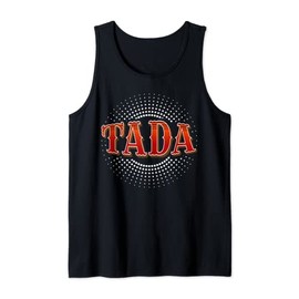 Tada Magician Magic Tricks Wizardry Illusionist Wizard Tank Top