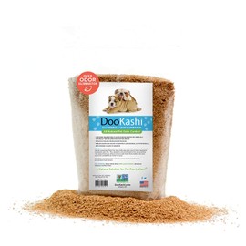 DooKashi for Dogs Pet Odor Eliminator for Yard and Lawn - Dry Bokashi Bran Powered Poop and Urine Odor Remover, 2 lb